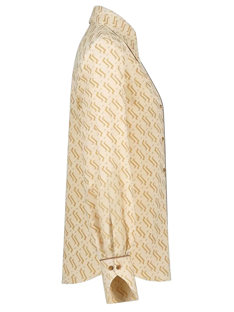 Блуза шелковая