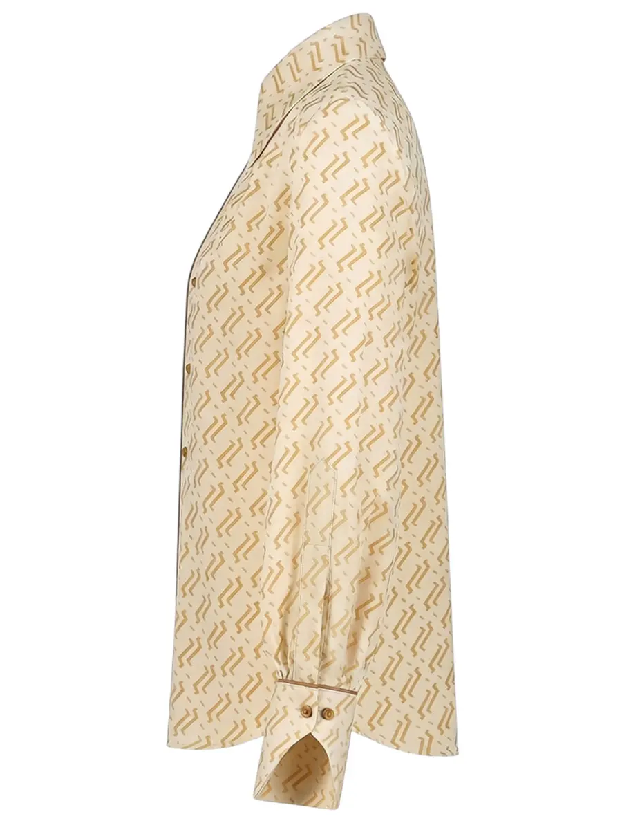 Блуза шелковая