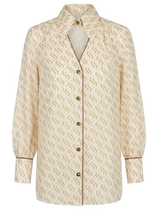 Блуза шелковая AMMONIT