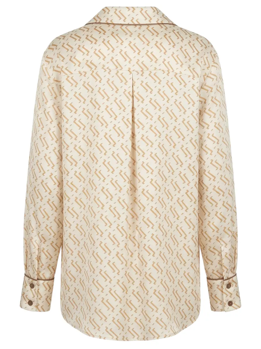 Блуза шелковая