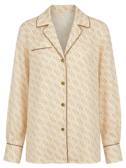 Блуза шелковая AMMONIT