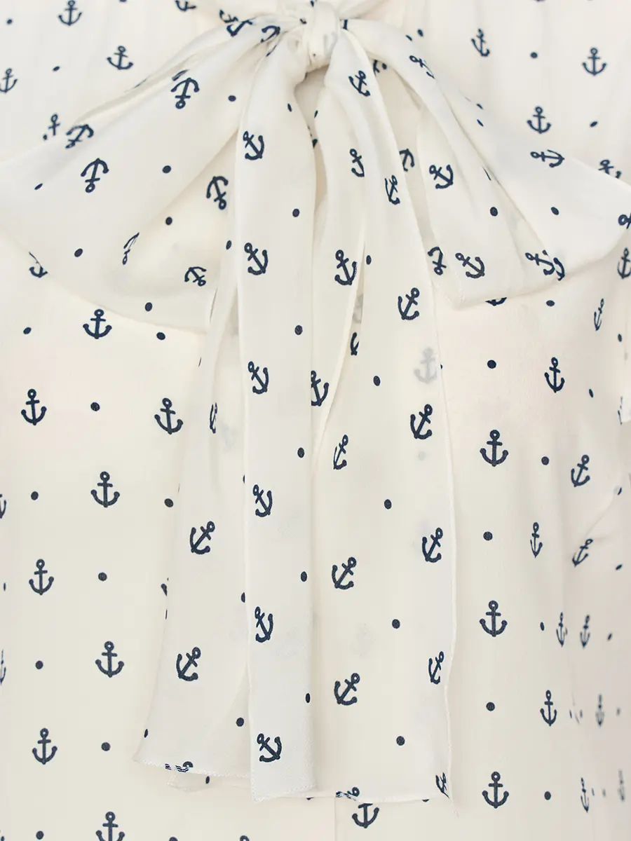 Блуза шелковая