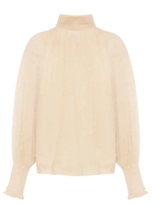 Блуза с жемчугом THE NAMES