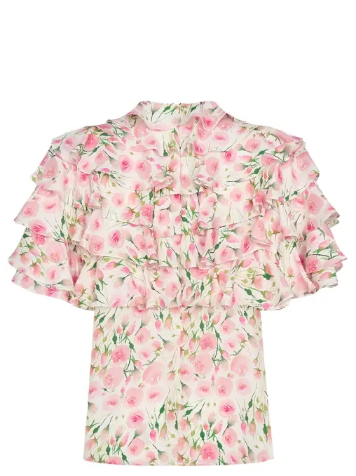 Блуза шелковая THE NAMES