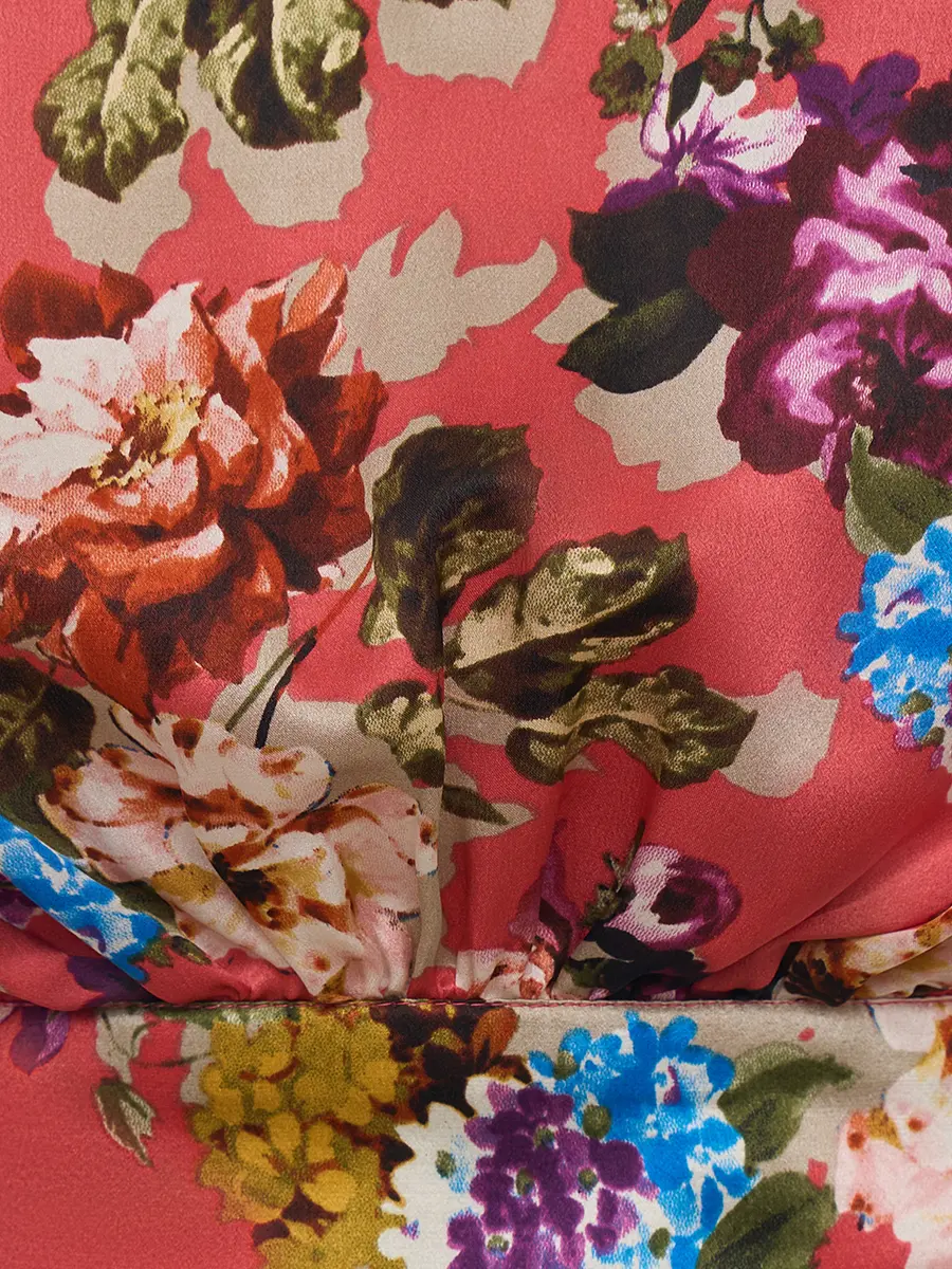 Блуза шелковая