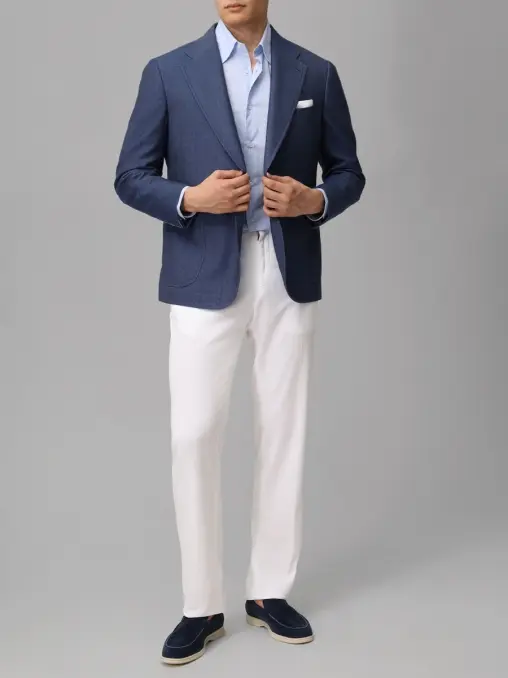 Рубашка Easy Fit хлопковая BRUNELLO CUCINELLI