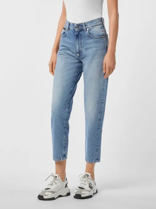 Джинсы хлопковые PHILIPP PLEIN