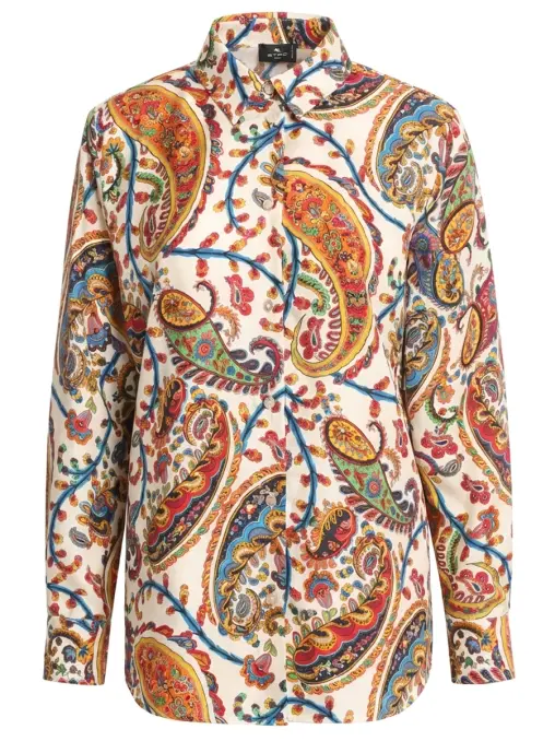 Рубашка шелковая ETRO