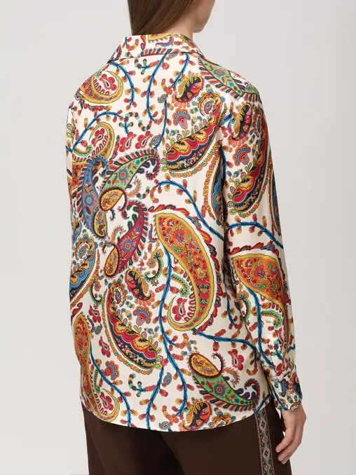 Рубашка шелковая ETRO