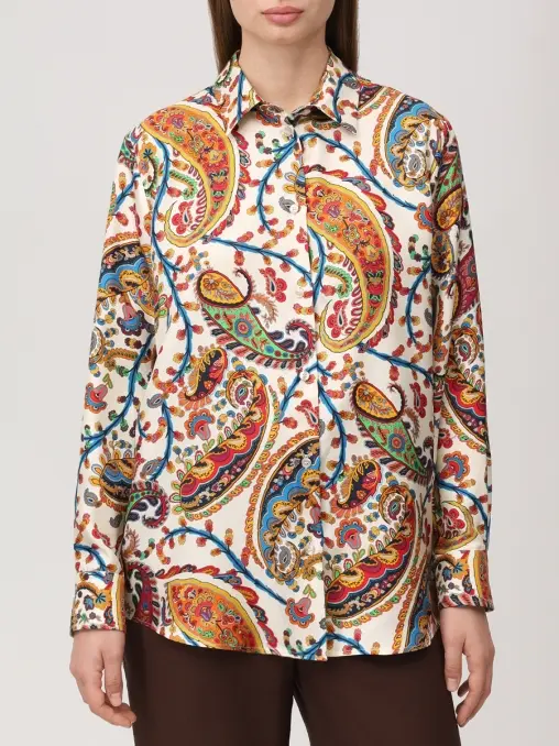 Рубашка шелковая ETRO