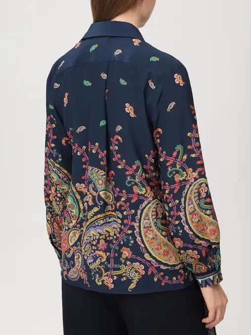 Рубашка шелковая ETRO