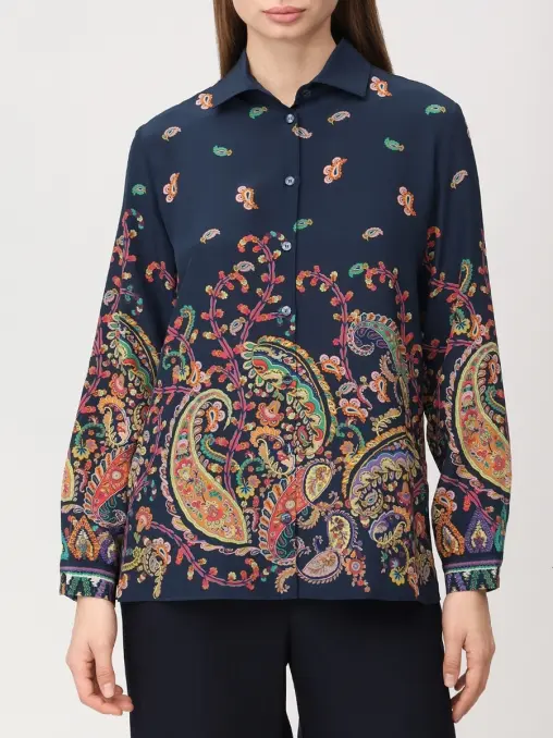 Рубашка шелковая ETRO