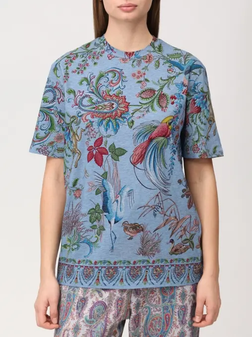 Футболка хлопковая ETRO