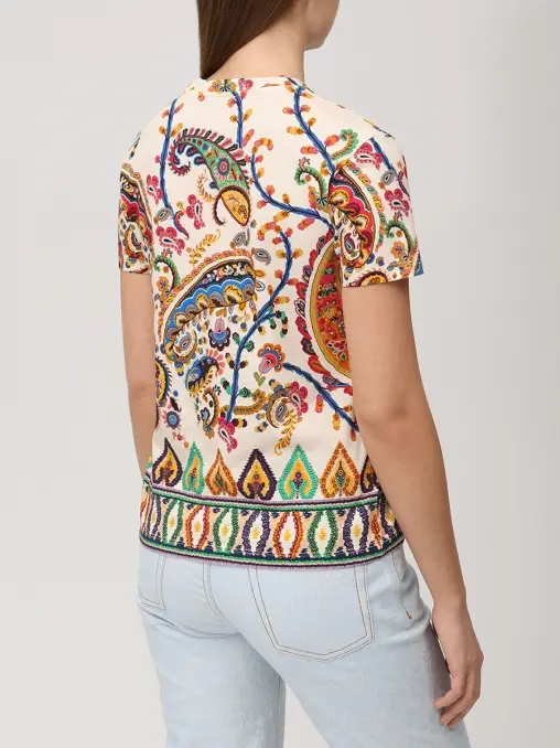 Футболка хлопковая ETRO