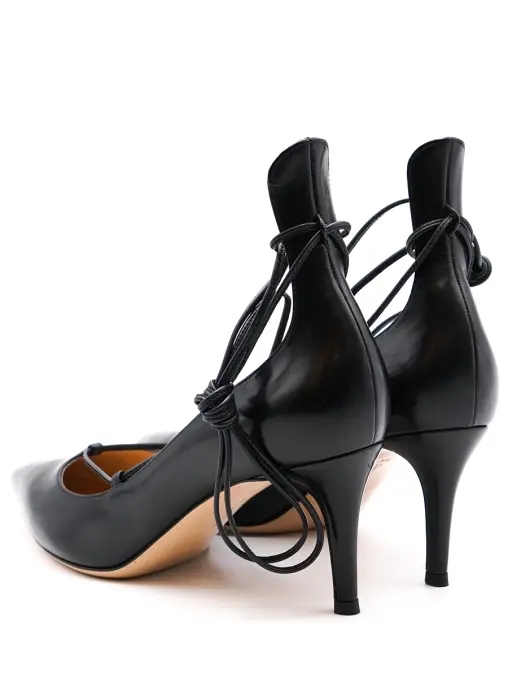 Туфли кожаные GIANVITO ROSSI