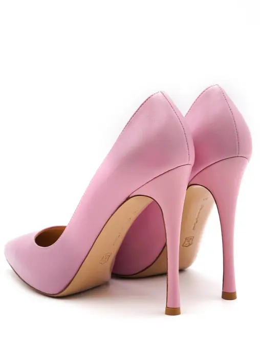 Туфли кожаные GIANVITO ROSSI