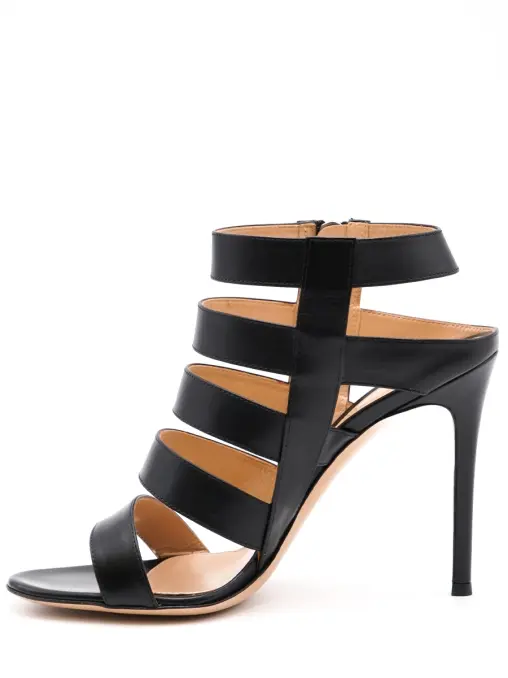 Босоножки кожаные GIANVITO ROSSI