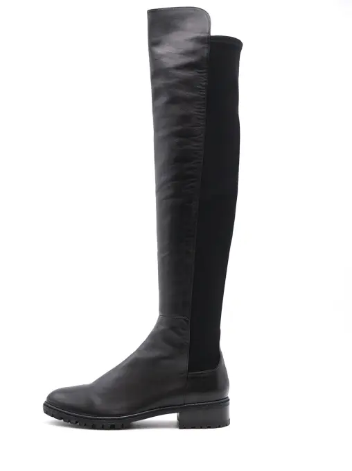 Ботфорты кожаные STUART WEITZMAN