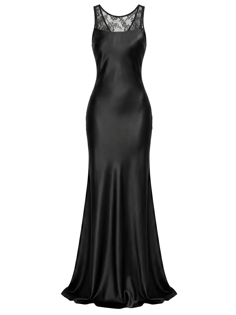 Платье с кружевом