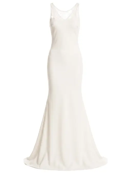 Платье с кружевом ALINE