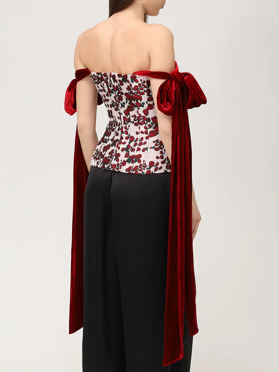 Корсет жаккардовый