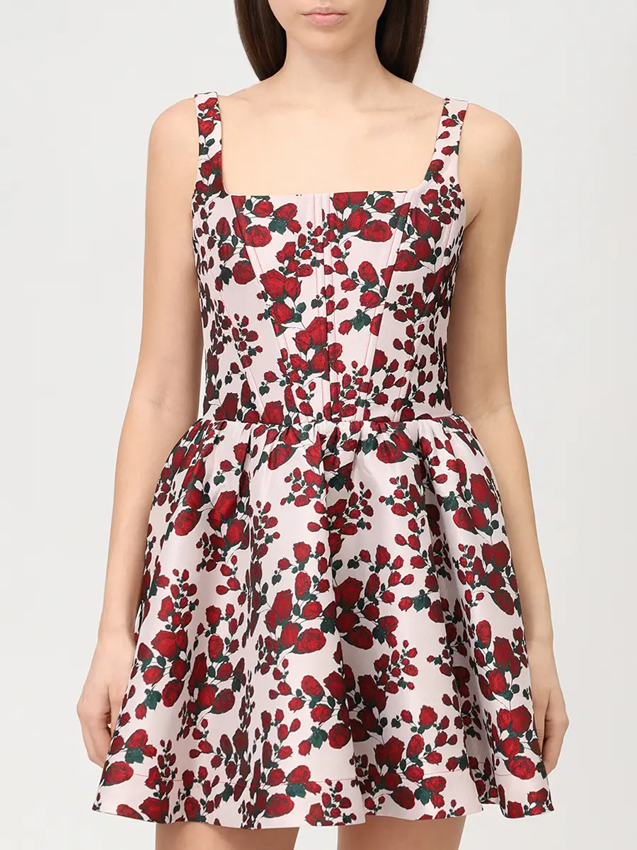 Платье жаккардовое