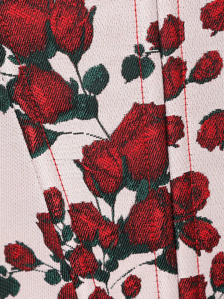 Платье жаккардовое