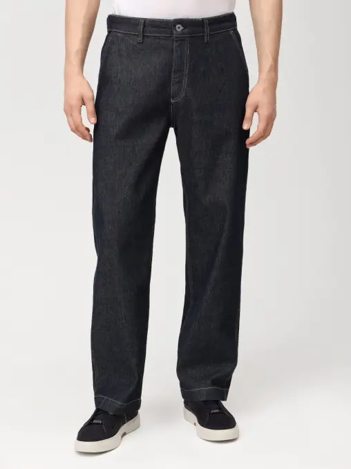 Джинсы Regular Fit хлопковые BOSS