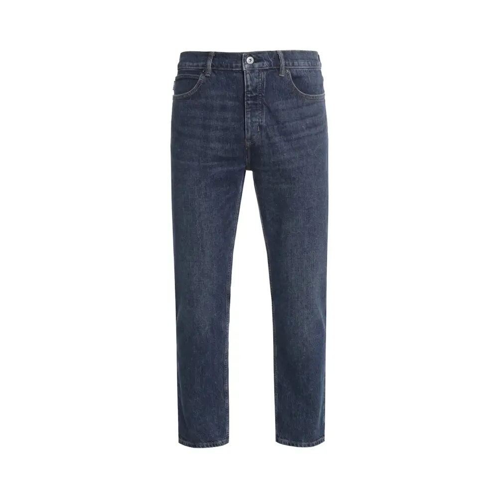 Джинсы Tapered Fit хлопковые
