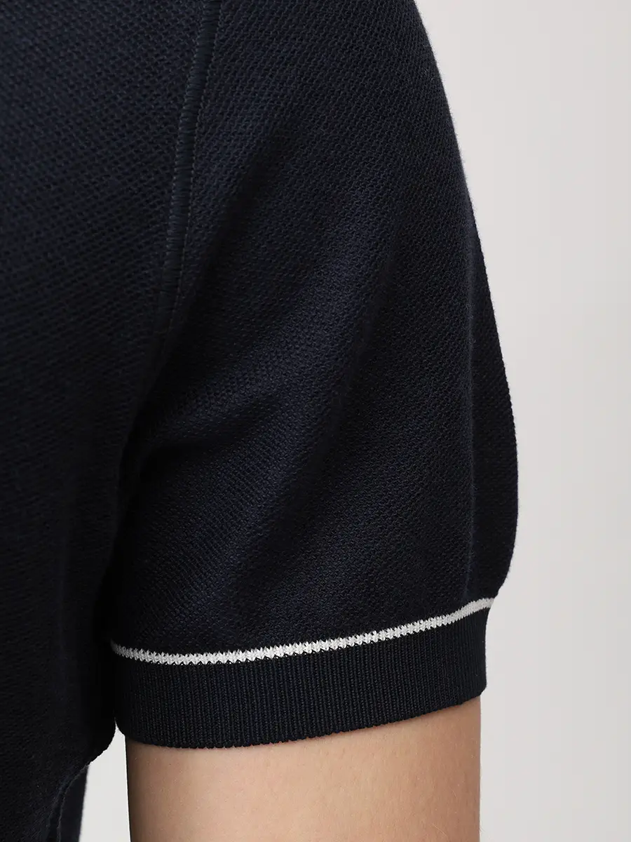 Поло из хлопка и лиоцелла