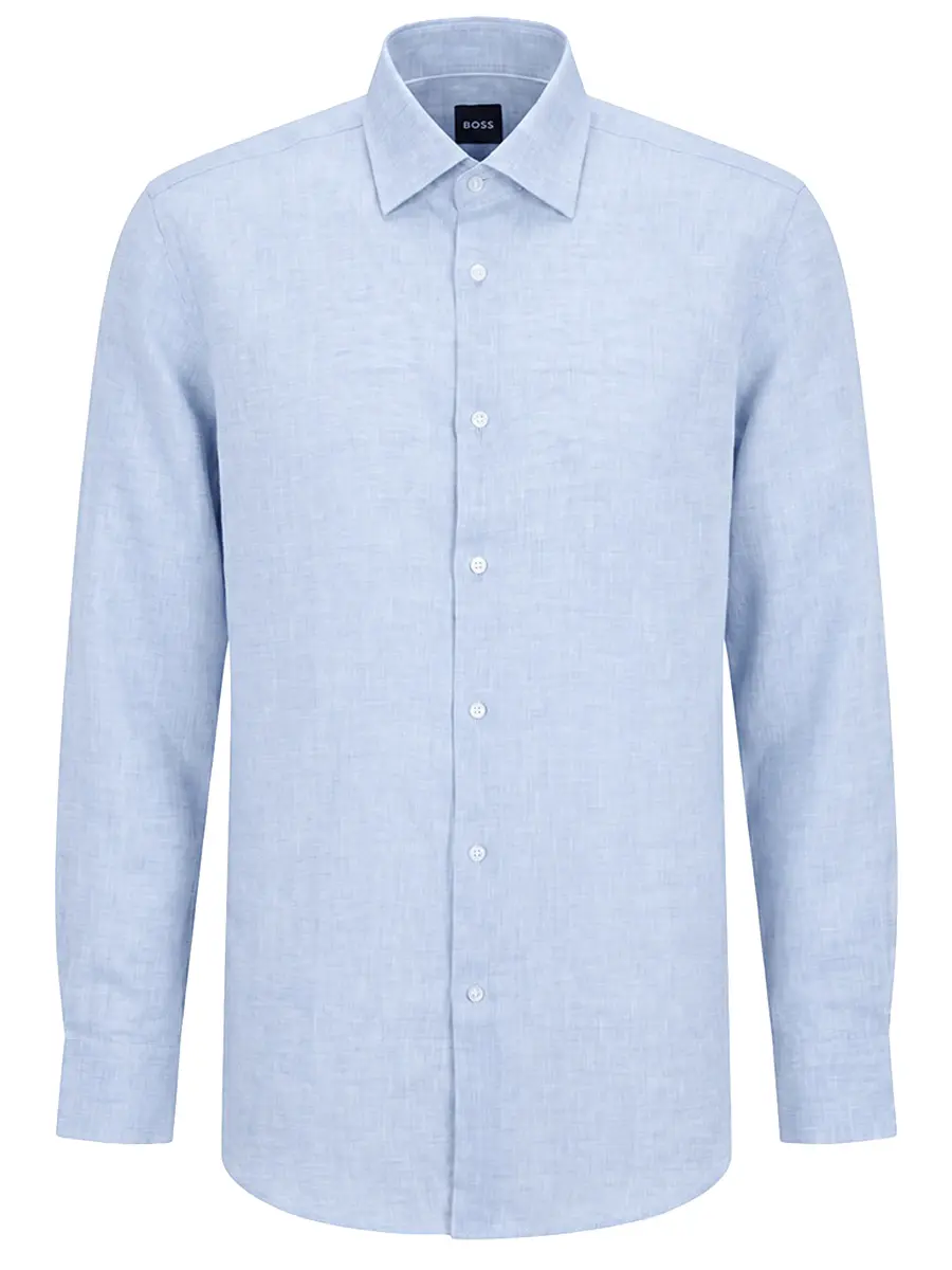 Рубашка Slim Fit льняная