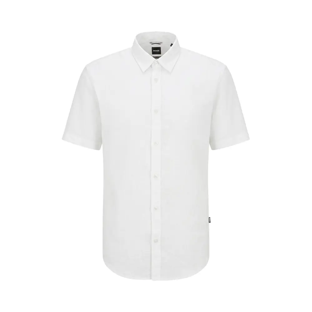 Рубашка Slim Fit льняная