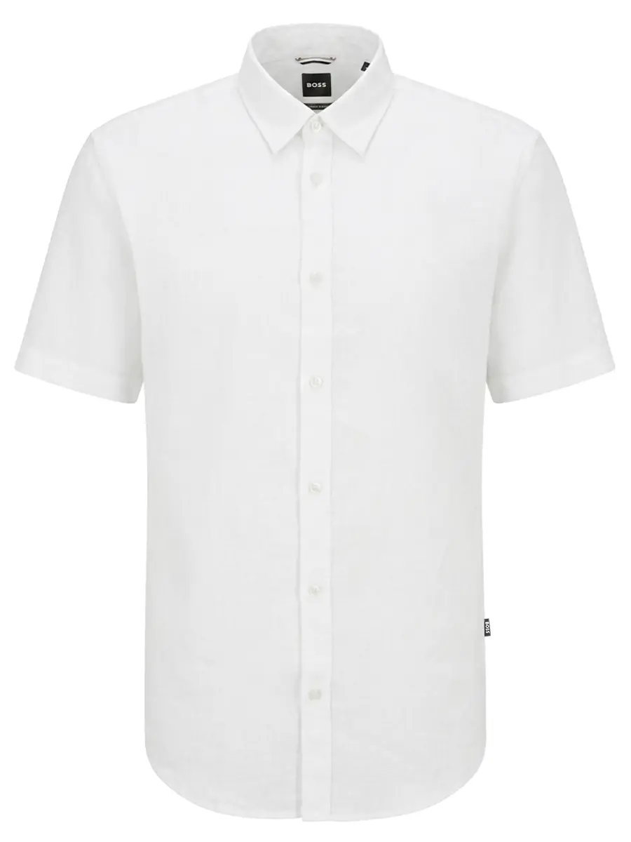 Рубашка Slim Fit льняная