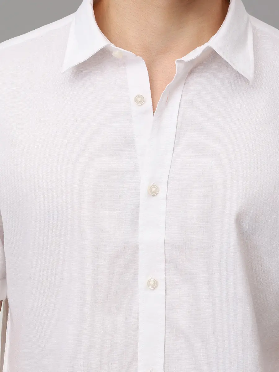 Рубашка Slim Fit льняная