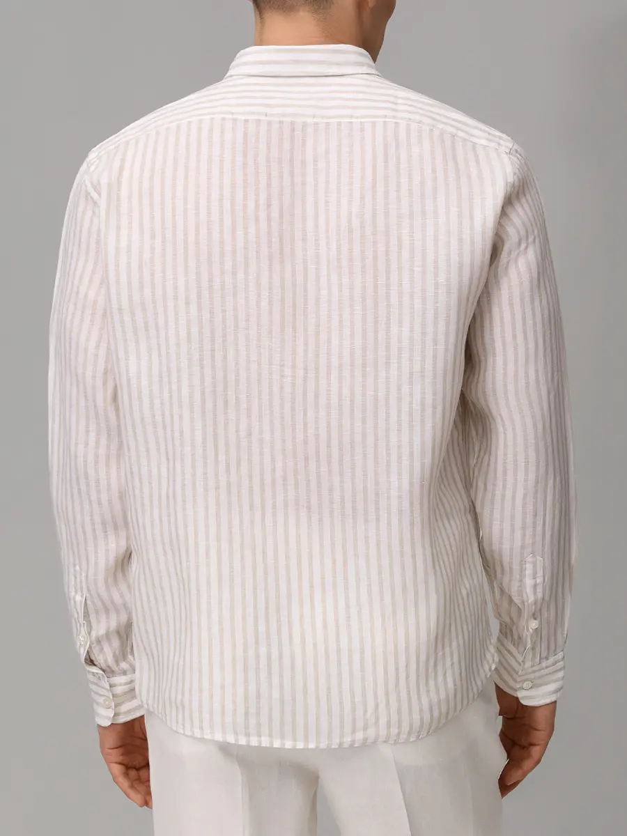 Рубашка Regular Fit льняная