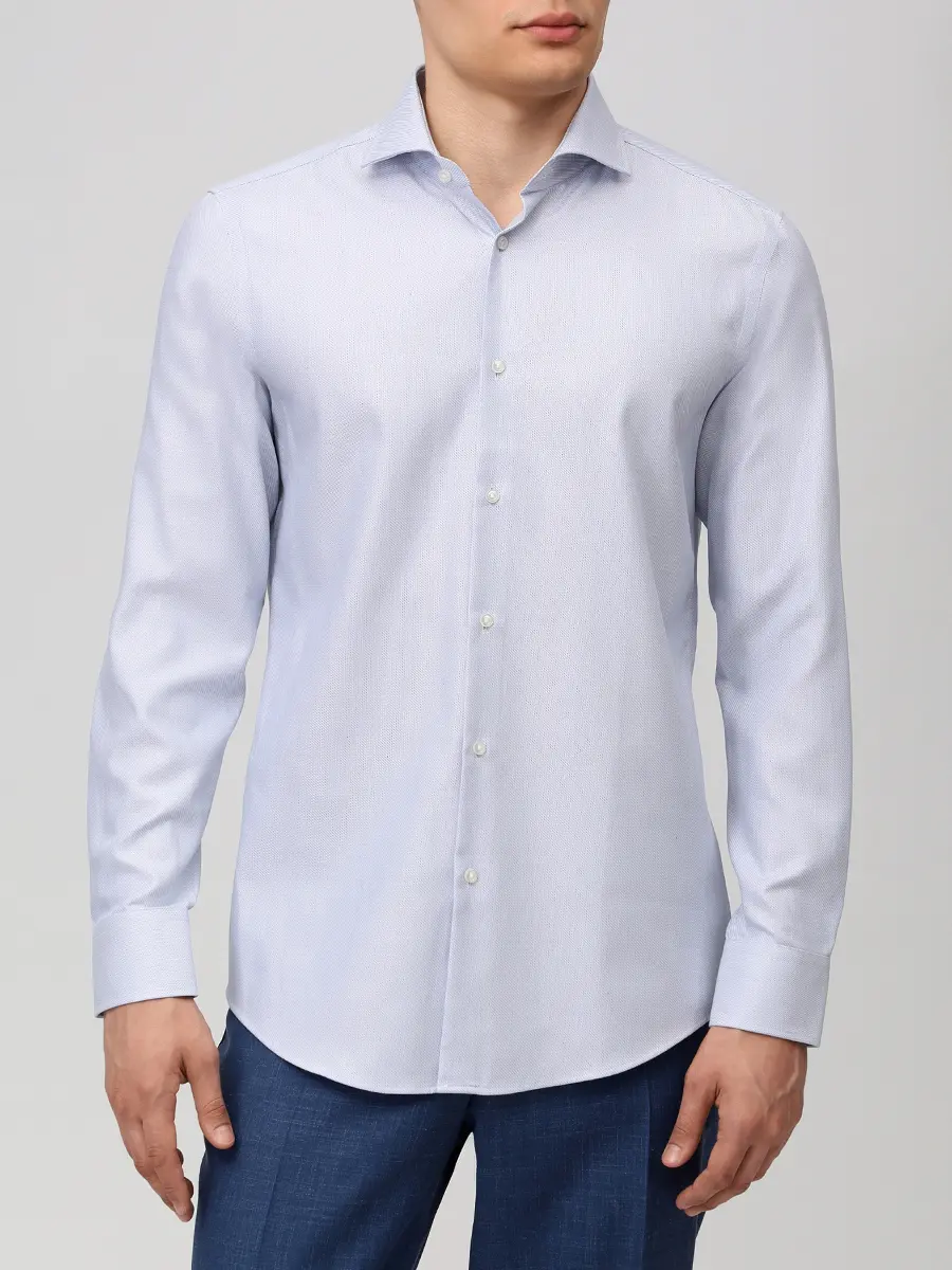 Рубашка Slim Fit хлопковая