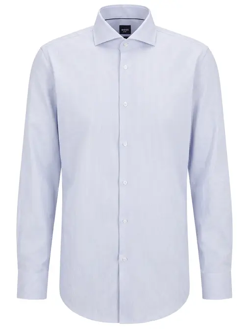 Рубашка Slim Fit хлопковая BOSS