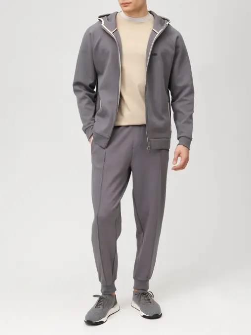Футболка Slim Fit хлопковая BOSS