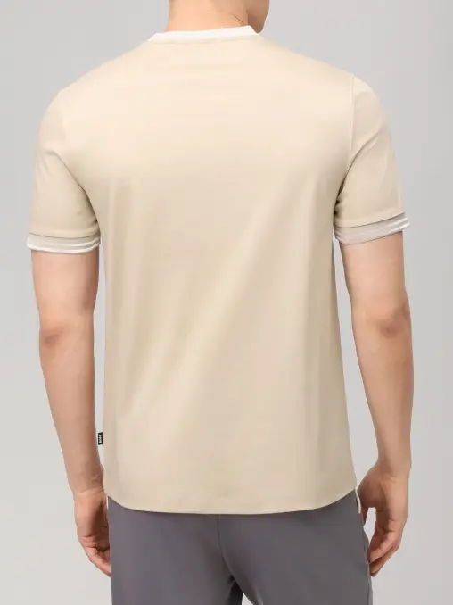 Футболка Slim Fit хлопковая BOSS