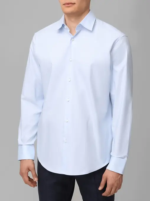 Рубашка Regular Fit хлопковая BOSS