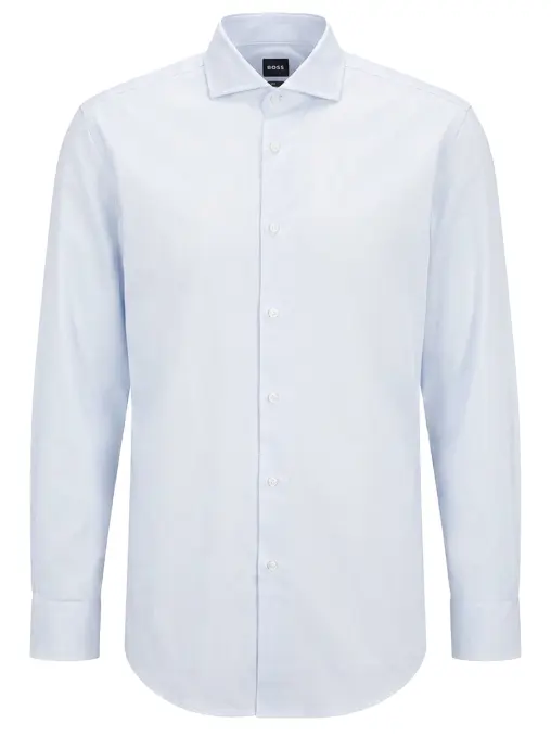 Рубашка Slim Fit хлопковая BOSS