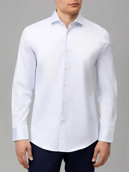 Рубашка Slim Fit хлопковая BOSS