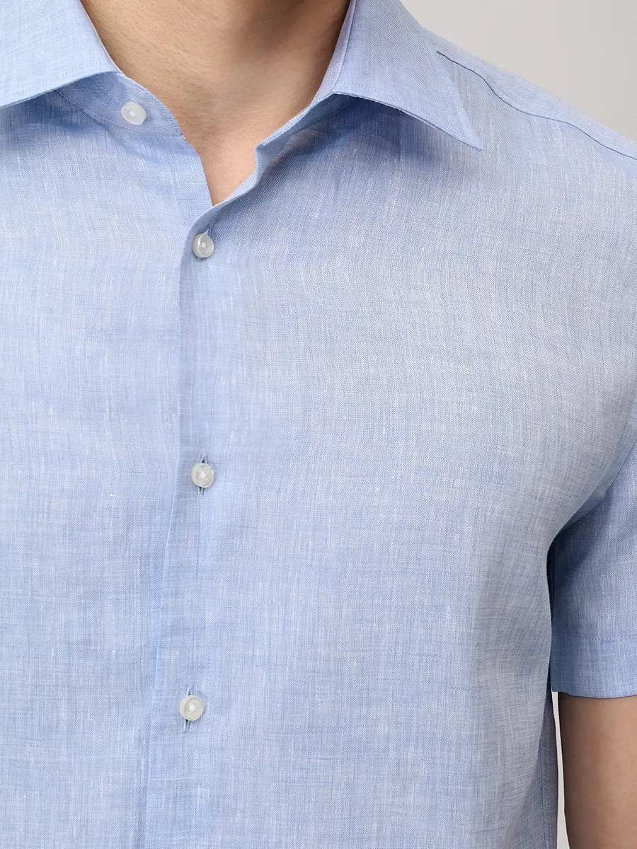 Рубашка Slim Fit льняная