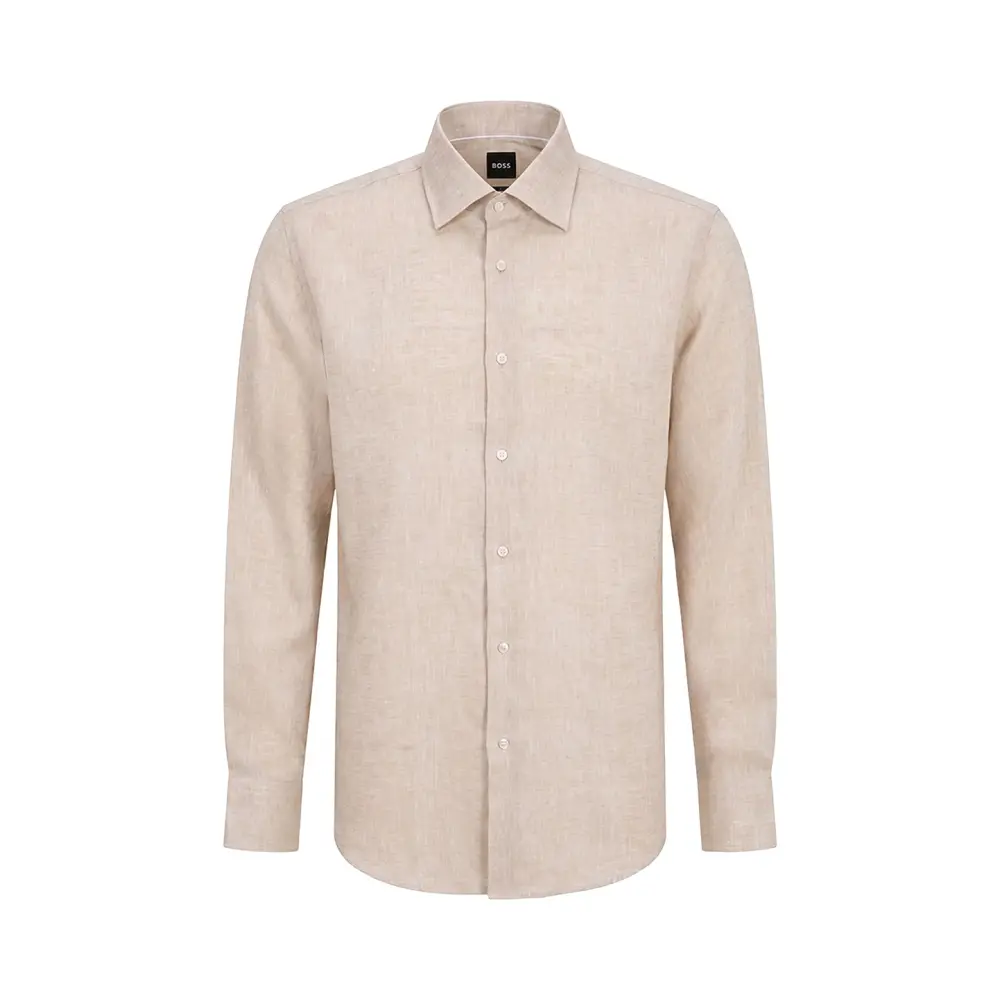 Рубашка Slim Fit льняная