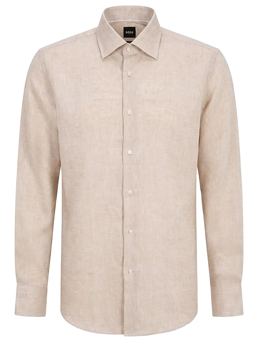 Рубашка Slim Fit льняная