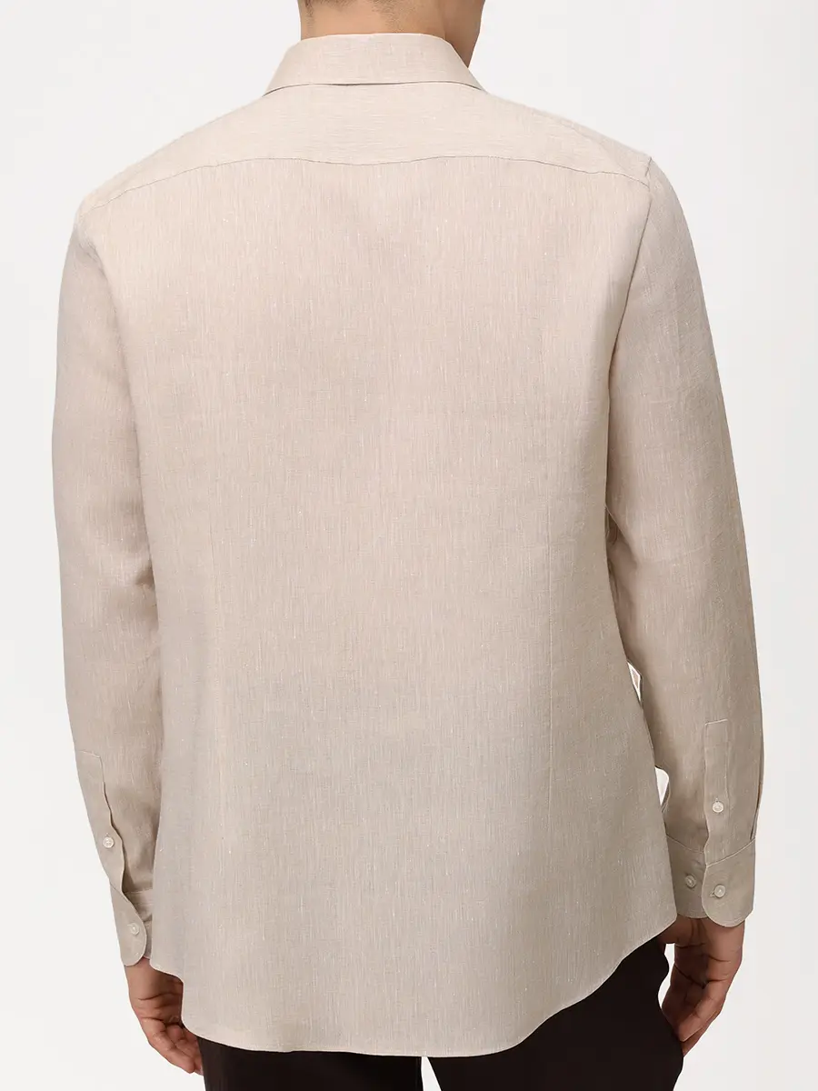Рубашка Slim Fit льняная