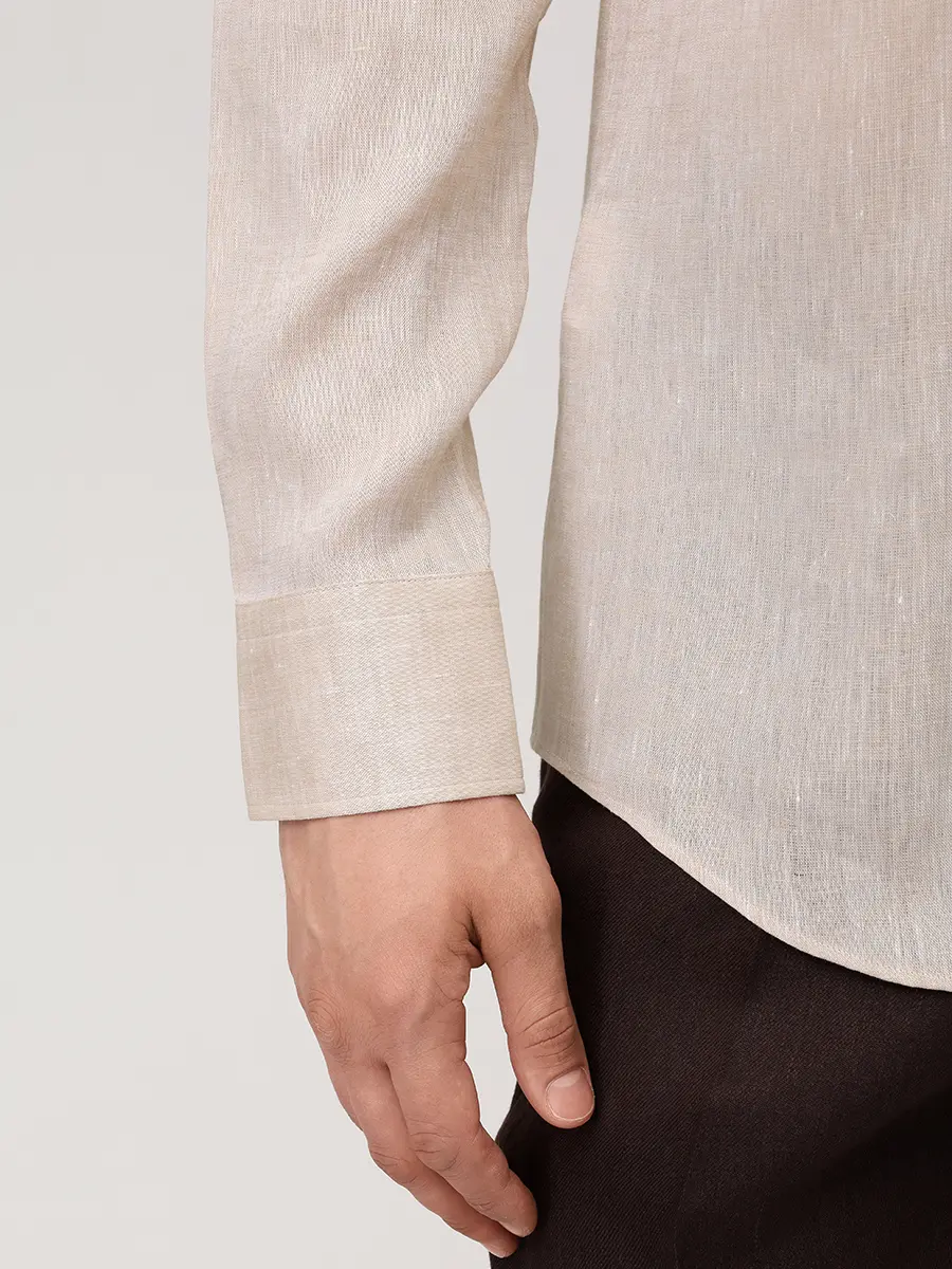 Рубашка Slim Fit льняная