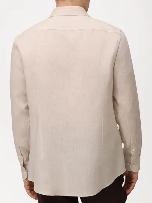 Рубашка Slim Fit льняная BOSS