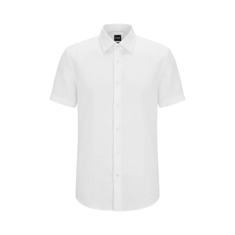 Рубашка Slim Fit льняная