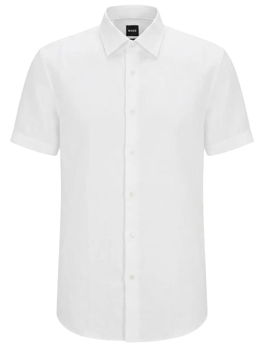Рубашка Slim Fit льняная